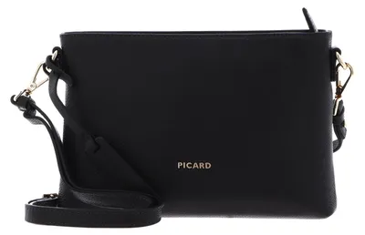 Productafbeelding van PICARD Leer schoudertas Java Crossbody Bag Cafe donkerbruin