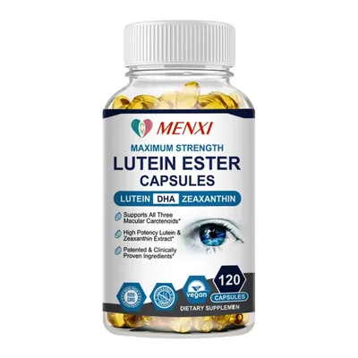 Image de Santé des yeux 120 capsules, lutéine et zéaxanthine, santé de la vision, soutien des yeux 20 mg
