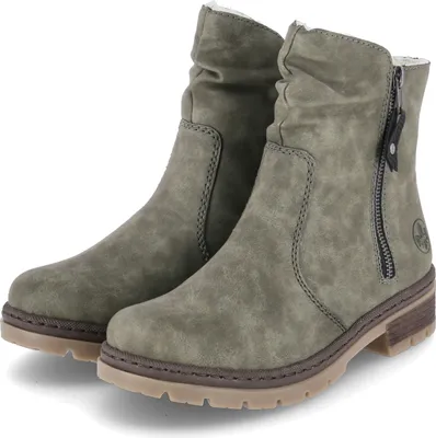 Imagen del producto de Botines Rieker, color verde, talla 40
