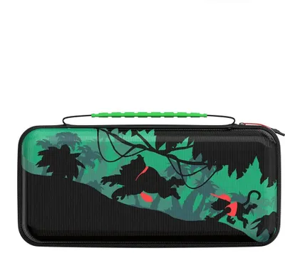 Produktbild von Turtle Beach PlayTrek Etui Donkey Kong Offiziell von Nintendo lizenzierte Reiseetui zum Schutz deiner Nintendo Switch 2, Reisekoffer, Nintendo, Schwarz, Grün, EVA (Äthylen-Vinylazetat), Polyester, Thermoplastische Polyurethane (TPU), Nintendo Switch 2, Stoßfest, Fallbeständig, Kratzresistent