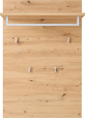 Produktbild von Garderobenpaneel 78 cm breit Eiche BLISS-36