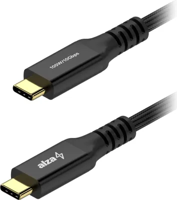 Immagine prodotto di AlzaPower AluCore USB-C a USB-C 3.2 Gen 2 100W, 1,5 m nero