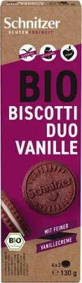 Produktbild von Schnitzer Biscotti Duo Vanille  130g
