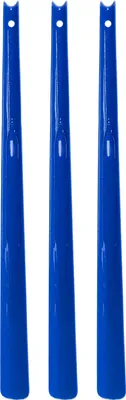 Produktbild von 3er Set Schuhanzieher, Flitter-Blau,Schuhlöffel Kunststoff ca. 65cm