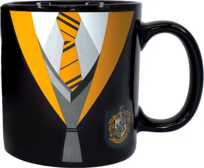 Produktbild von Hufflepuff Schuluniform Thermoeffekt Tasse - Harry Potter