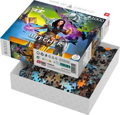 Immagine prodotto di Good Loot Game Art Chronicles Puzzle: The Witcher Yennefer & Salvador Dali (1000 elements)