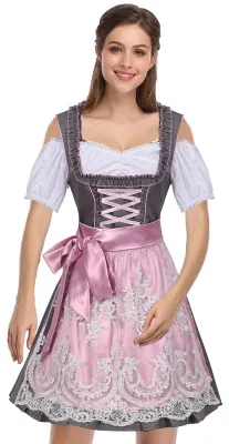 Produktbild von Elegantes bayerisches Dirndl für Damen mit Schürze