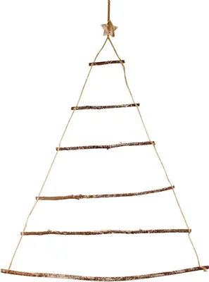 Obrázek produktu pro LED Deko Tree na stěnu ze dřeva 40 LED diod