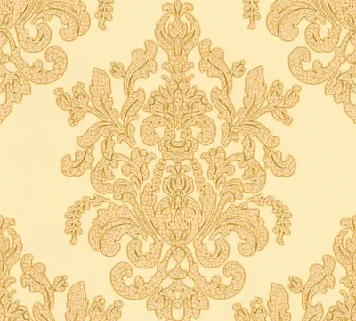 Produktbild von A.S. Création Barocktapete Hermitage Tapete mit Ornamenten Vliestapete gold gelb beige 10,05 m x 0,53 m