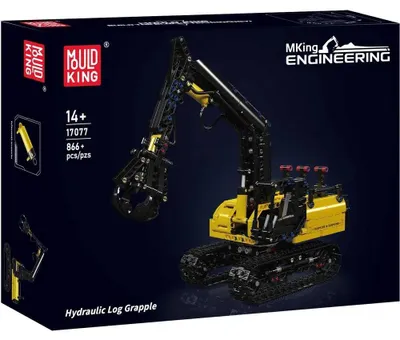 Obrázok produktu pre Hydraulický drapák na drevo Mould King 17077