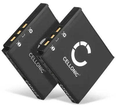 Image de CELLONIC 2x Batterie pour Appareil photo Compatible avec Kodak Easyshare M863, Easyshare M763, Easyshare M753, KLIC-7001 - (700mAh, 3.7V)