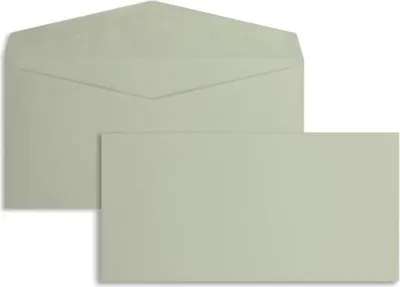 Produktbild von Briefumschläge DINlang 75g/qm gummiert VE=1000 Stück grau