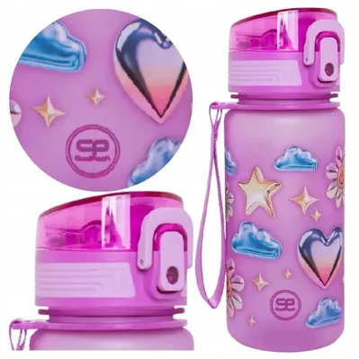 Produktbild von COOLPACK-TRINKFLASCHE 400 ml für die Schule, für Kinder, für Getränke, BPA-frei