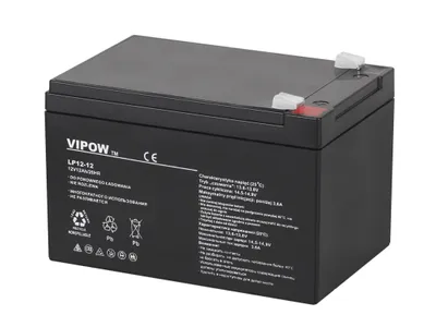Produktbild von Gelbleiakkumulator 12 V, 12 Ah, wartungsfrei, 151 x 98 x 95 mm