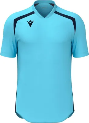 Produktbild von Macron Wyrm Trikot Kurzarm Herren - Skyblue / Marine  | Größe: M