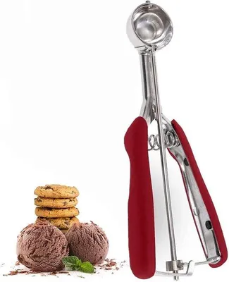 Image de Moule à glace en acier inoxydable 304, 5 cm - Avec dispositif de démoulage - Pour glaces, biscuits et pâtes - Va au lave-vaisselle