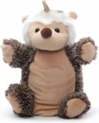 Produktbild von Inware Handpuppe Igel 22 cm braun-grau
