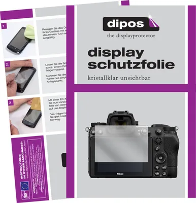 Produktbild von 6x Schutzfolie für Nikon Z7 II klar Displayschutzfolie Folie Display Schutz dipos