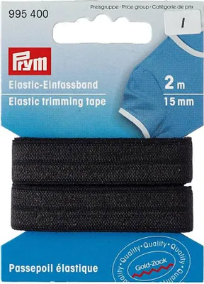 Obrázek produktu pro Pruženka lemová, 15 mm, černá, 2 m