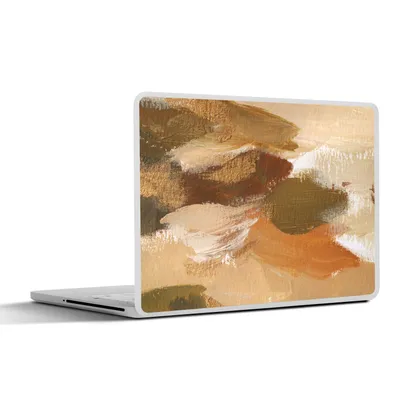 Produktbild von MuchoWow® Laptop Aufkleber Sticker Cover Farbe - Herbst - Abstrakt 40x30 cm - Laptop Dekoration - Selbstklebend