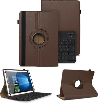 Produktbild von Schutzhülle Drehbar für DOOGEE T20 T20S T20E Hülle Tasche Bluetooth TastaturFarben:Braun