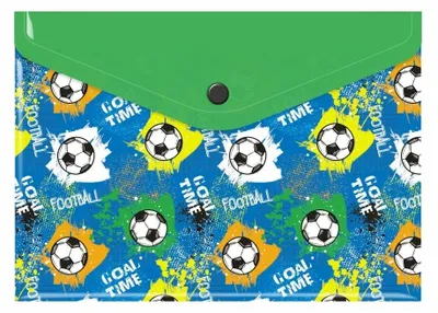Obrázek produktu pro Teczka koperta A5 PP z nadrukiem football