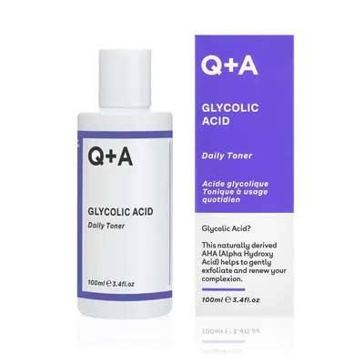 Obrázok produktu pre Q+A Pleťové tonikum s kyselinou glykolovou, 100ml
