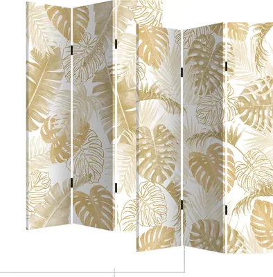 Produktbild von Paravent 1,7 m x 1,2 m beidseitig bedruckt mit 2 Motiven, flexibler Raumteiler