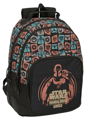 Immagine prodotto di Zaino personalizzabile Star Wars Mandalorian & Grogu, 42 cm