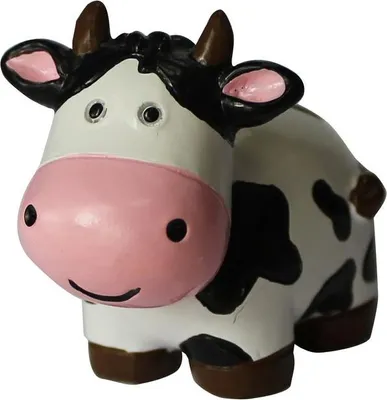 Produktbild von Tortendeko Topper kleine Kuh