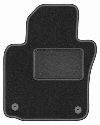 Produktbild von Fahrermatte Velours für Skoda Octavia II 2004-2013 (Kombi/Liftback) – 1-tlg, Graphit, passgenau – Wielganizator LUX