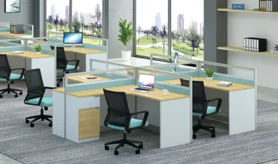 Produktbild von Bürotisch Schreibtisch Tisch Arbeitstisch Firma Möbel Counter call center möbel