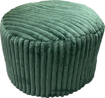 Produktbild von Pouf mit strapazierfähigem Polyesterstoff-Bezug und EPS-Füllung, Wintermoos