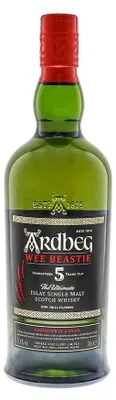 Produktbild von Ardbeg Wee Beastie 5 Years Old Islay Single Malt Scotch Whisky 47.4% Vol. 0.7L