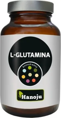 Productafbeelding van Hanoju L-Glutamine 500 mg, aminozuur, 90 capsules