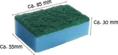 Produktbild von CLEAN Topfreiniger Schwamm für die Küche 10er