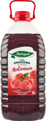 Produktbild von Sirup owocowa spiżarnia Malinowa mit Vitamin C 5L - Herbapol