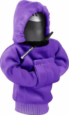 Produktbild von Bluza z kapturem na dźwignię zmiany biegów samochodowa odzież mini, kolor: fioletowy