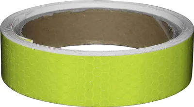 Produktbild von Fahrrad Reflektierband Tragbares Sicherheitsband Reflektorband Für Fahrzeuge Starke Haftung  Helle Reflexion Fluoreszierendes Gelb 1 Stück