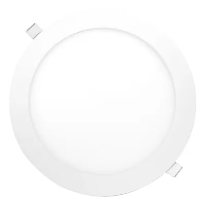 Zdjęcie produktu dla MasterLED, lampa sufitowa LED, model Proma, 18 W, okrągła, biała, światło ciepłe