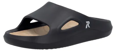 Productafbeelding van Rieker heren slippers, kleur: zwart, EU maat: 40