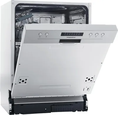 Produktbild von Geschirrspüler Einbau Spülmaschine teilintegriert 60 cm Aquastop Respekta
