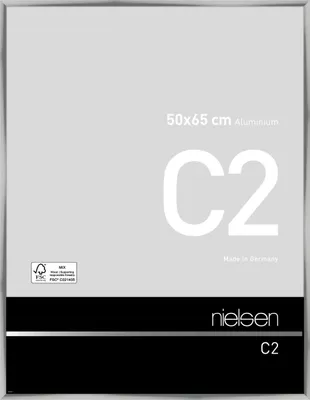 Produktbild von nielsen Aluminium Bilderrahmen C2, 50x65 cm, Silber
