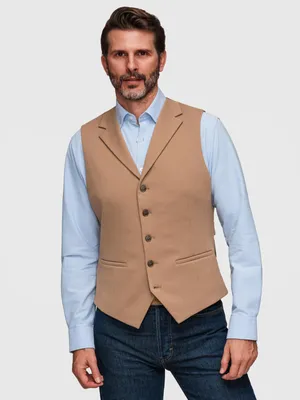 Produktbild von OMBRE Gilet Slim Fit Eleganz V66 coffee XXL
