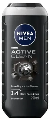 Produktbild von Nivea Men Active Clean 3-in-1-Duschgel (250 ml)