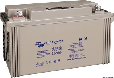Obrázek produktu pro 12V/130Ah AGM baterie pro hluboké cykly – Osculati 12.416.02