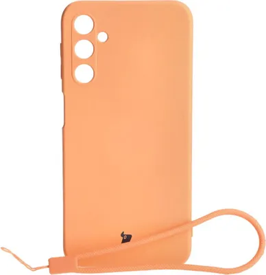 Produktbild von Bizon Hülle Silikon für Galaxy A24, orange