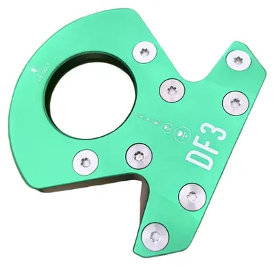 Image de Putter de golf - Club de golf - Putter - Tête de putter - Putter en bois - Pour droitier - Tête en alliage d'aluminium
