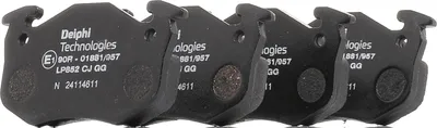 Produktbild von DELPHI Bremsbeläge Satz Vorne Bremsklötze für RENAULT TWINGO I (C06) LP852