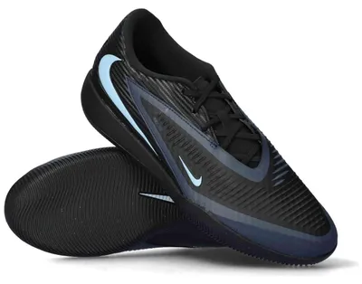 Productafbeelding van Zaalschoenen Nike Phantom 6 Low Academy "Black/Blue" voor Heren